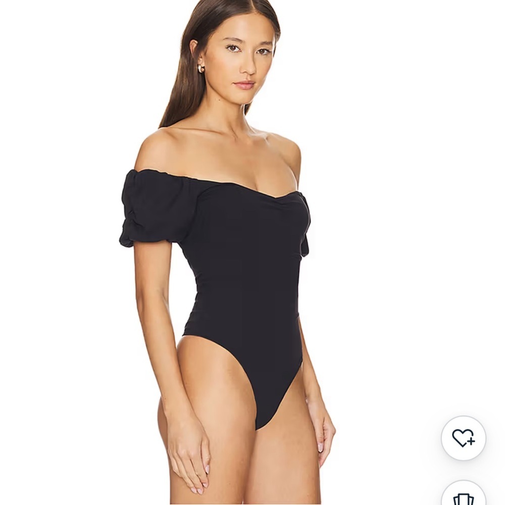 Free People X Intimately FP Bella Bodysuit In Black